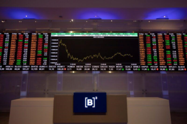 Ibovespa está em queda